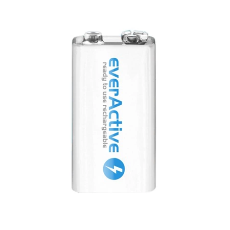 Akumulator 9V Ni-MH 320mAh, 6F22, ready to use