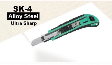 Nożyk metalowy z łamanym ostrzem i magazynkiem, DK2039 Proskit