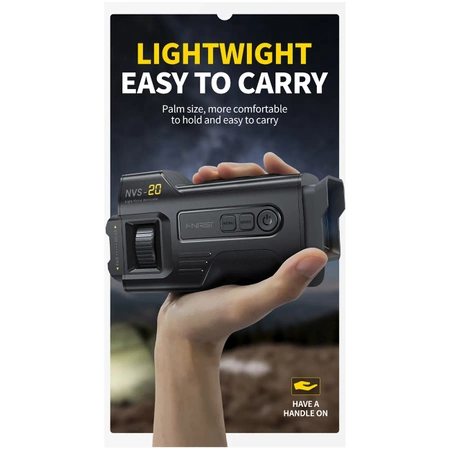 Noktowizor cyfrowy - lornetka - kamera, zasięg do 300m, FNIRSI NVS-20