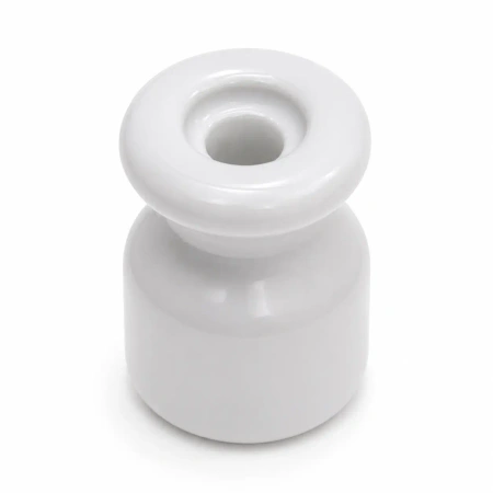 Uchwyt kabla ceramiczny biały 20x24mm Ceramic Classic Loft