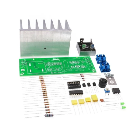 Ładowarka akumulatorów ołowiowych 10-200Ah - KIT AVT 2715