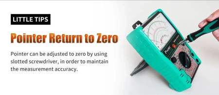 Miernik analogowy uniwersalny, pomiar napięcia do 2500V, MT-2208 Proskit