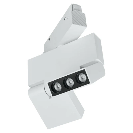 Reflektor szynowy magnetyczny liniowy podwójny regulowany 6W 480lm 4000K biały M-LINE