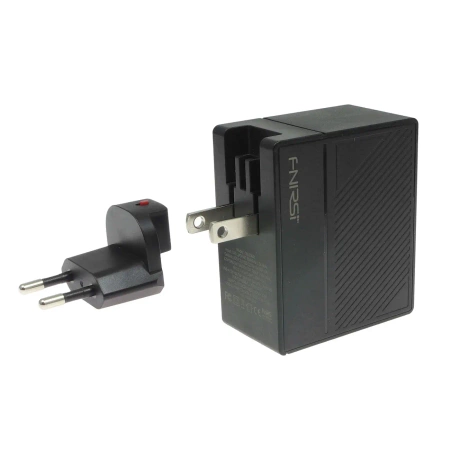 Ładowarka USB, 2xUSB-C, 1xUSB-A, ładowarka sieciowa, szybkie ładowanie 100W GaN FNIRSI