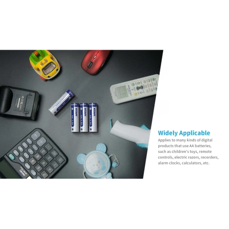 Akumulator Xtar R6 / AA x4 1.5V Li-ion 2000mAh z zabezpieczeniem (BOX)