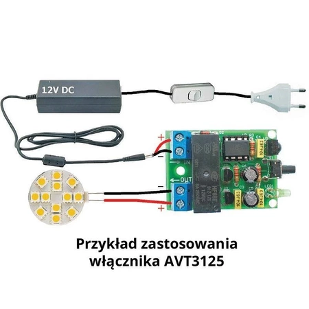 Włącznik sterowany dowolnym pilotem - KIT AVT 3125