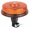 Lampa ostrzegawcza LED do pojazdu, UFO2, 22W, 48 LED, światło pomarańczowe, trzpień FLEX, R65 R10, ALR0078