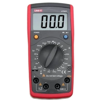 Miernik 1999, mostek RLC [om, F, H], Uni-T UT-603