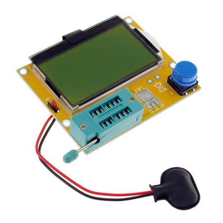 Miernik LCR-T4 FNIRSI - tester tranzystorów, rezystorów, cewek, kondensatorów, diod i innych