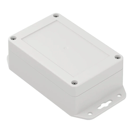 Obudowa hermetyczna z uchem ZP120.80.45 jasnoszara ABS