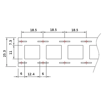 Taśma do zgrzewania ogniw 18650, szerokość 25mm, długość 10m