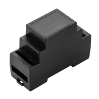 Obudowa modułowa na szynę DIN Z103, 34,4 × 88,8 × 62,8 mm, ABS V0, czarna, Kradex