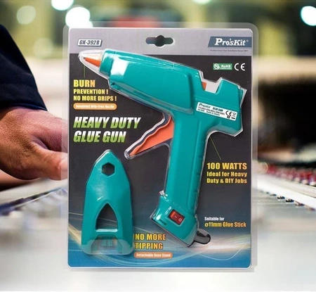 Pistolet do kleju na gorąco Proskit GK-392B, sztyfty 11mm, 100W