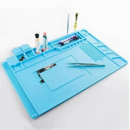 Silikonowa mata serwisowa 45x30cm z magnesami