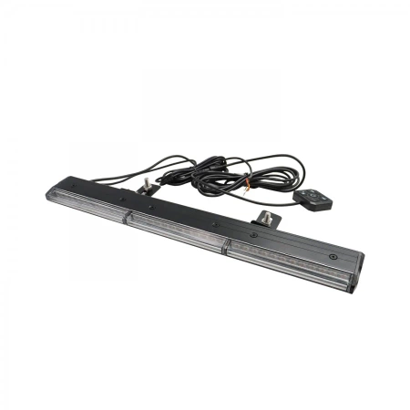 Belka ostrzegawcza LED na dach pojazdu, SLIM, 47 cm, 13W, 36 LED, światło pomarańczowe, śruby, BLK0044