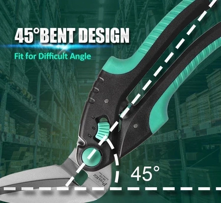 Nożyce uniwersalne kątowe 250mm SR-339 Proskit