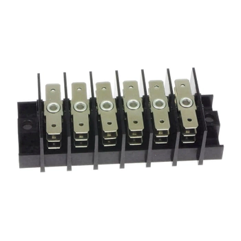 Listwa konektorowa FASTON 6,3x0,8mm 6-torowa - WECO 56.886.033