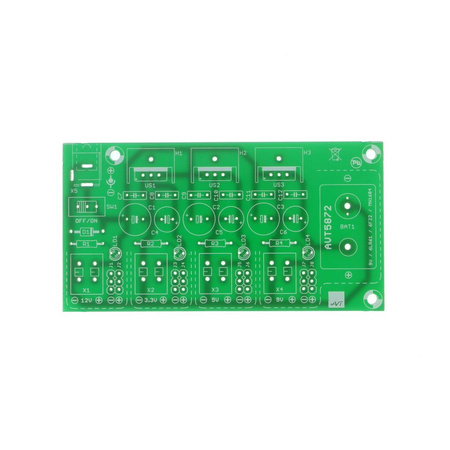 Emulator baterii 3,3V/5V/9V/12V do uruchamiania układów - KIT AVT 5872