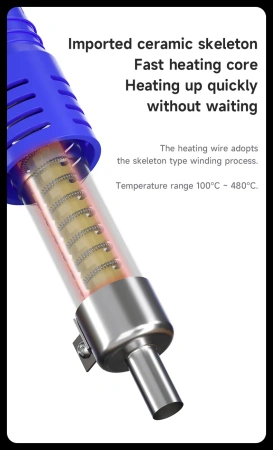 Stacja lutownicza HK8586D Mechanic