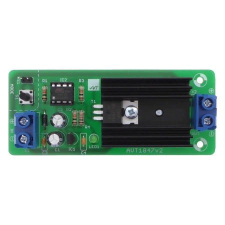 Miniaturowy sterownik taśmy LED - KIT AVT 1847