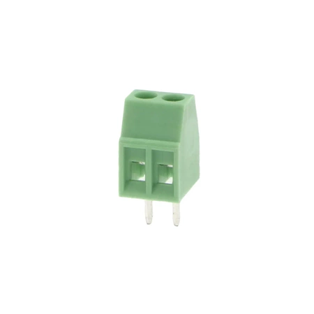 Złącze śrubowe do druku, 2 pola, raster 2,54mm, wysokość 8,5mm, 150V / 6A, 1,0mm², PA66, Degson DG308