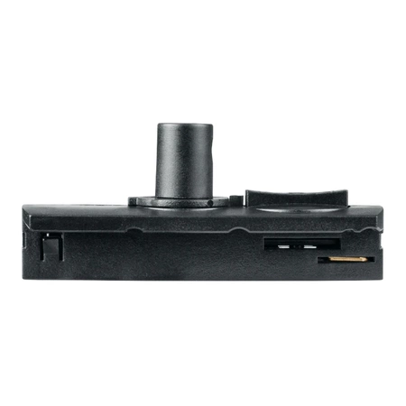 Złączka lampowa do podłączenia dowolnej lampy do szyn 1-fazowych czarna