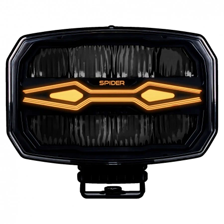 Reflektor drogowy LED samochodowy, X-SPIDER, 80W, 12V/24V, IP69K, L3443