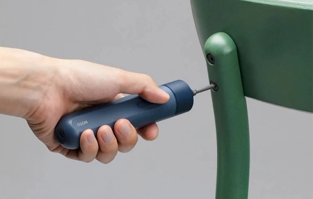 Wkrętak elektryczny HOTO QWLSD007 + zestaw bitów, niebieski