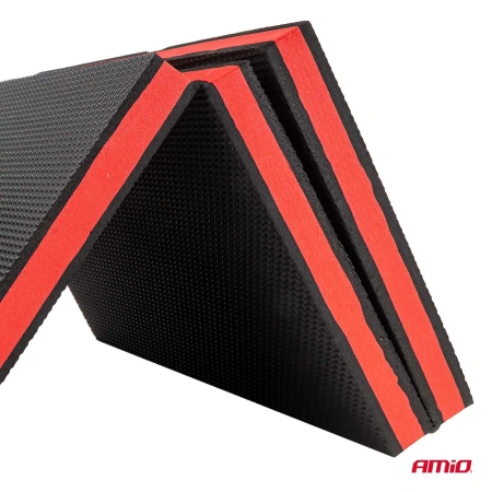Mata warsztatowa składana piankowa 116 × 40 × 2,5 cm pod kolana i plecy, AMIO-04913