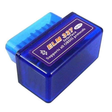 OBD2 Bluetooth - Interfejs ELM327 - skaner diagnostyki samochodów + CD z oprogramowaniem