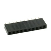 Gniazdo goldpin jednorzędowe, 10 pin, raster 2,54 mm