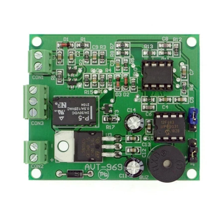 Zamek RFID z przekaźnikiem - w zestawie 2 transpondery - zlutowany KIT AVT 969