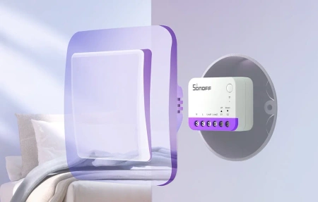 Inteligentny sterownik rolet WiFi kompatybilny z Matter - Sonoff MINI-RBS