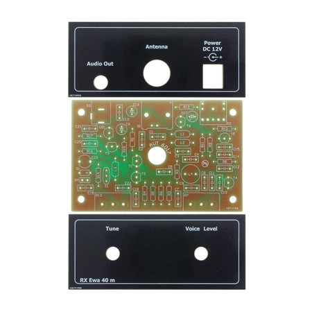 Odbiornik początkującego radioamatora - RX Ewa 40 m - KIT AVT 6017