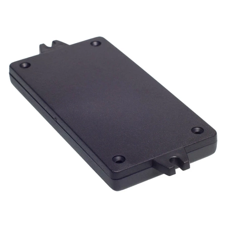 Obudowa uniwersalna z panelami bocznymi z uchwytem montażowym 68,0 mm × 129,0 mm × 24,0 mm z ABS, kolor czarny Z34U KRADEX