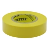 Taśma elektroizolacyjna PCV, wodoodporna, samogasnąca 19x0.13mm/20m żółta