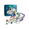 Interaktywny tor przeszkód z pojazdami ratunkowymi, zestaw konstrukcyjny