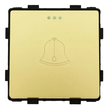 Moduł - Włącznik dzwonkowy - złoty - Tawoia Glass