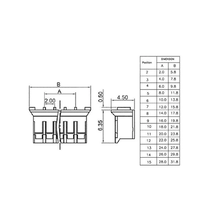 Obudowa gniazda KNX 8 pin, na przewód, do wtyków KNX