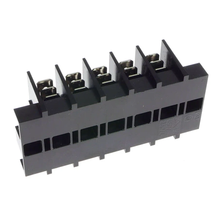 Listwa montażowa na konektory 6,3 x 0,8mm 55.886.033, 5 rzędów WECO