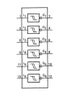 Inwerter Schmitta 40106 - 6 kanałów - 3÷15V - DIP14