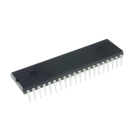 Mikrokontroler ATmega32A – 8-bit AVR, 32 kB Flash, 2 kB SRAM, 1 kB EEPROM, DIP40, THT