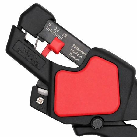 Ściągacz izolacji automatyczny 0.2–6.0 mm² AWG 24–10 z obcinakiem, HT-4021 Hanlong