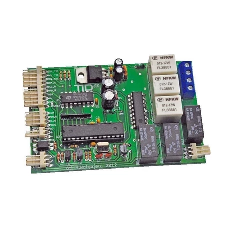 TIDex komputer pokładowy Opel Diesel - PCB i mikroprocesor do projektu AVT 5395
