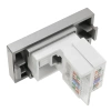 Moduł 1/2 - gniazdo RJ45 Ethernet Cat6 - szary - kompatybilny z ramkami Tawoia Glass