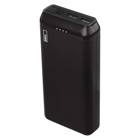 Powerbank, 20000 mAh, 10 W, czarny, EMOS B0527B