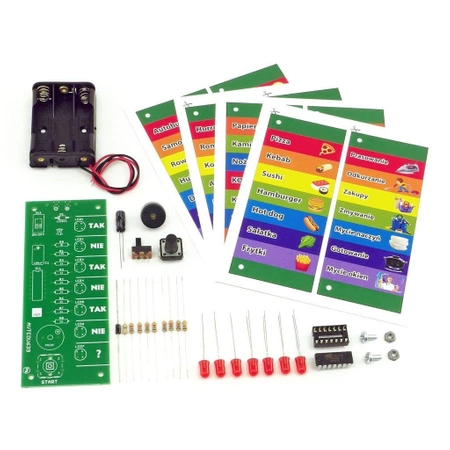 Wspomagacz wyboru, AVTEDU639. Zestaw DIY do nauki lutowania