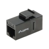 Łącznik RJ45 gniazdo-gniazdo kat. 6, keystone, obsługa PoE, Lanberg
