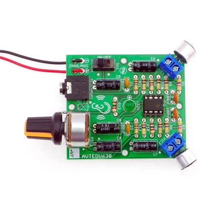 Super Ucho. Zestaw DIY do nauki lutowania AVT EDU638