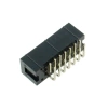 Wtyk IDC 14-stykowy kątowy do montażu na PCB, raster 2,54 mm ze złoconymi stykami, Z-WS14W